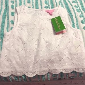 NWT Lilly Pulitzer Girls Top - 7